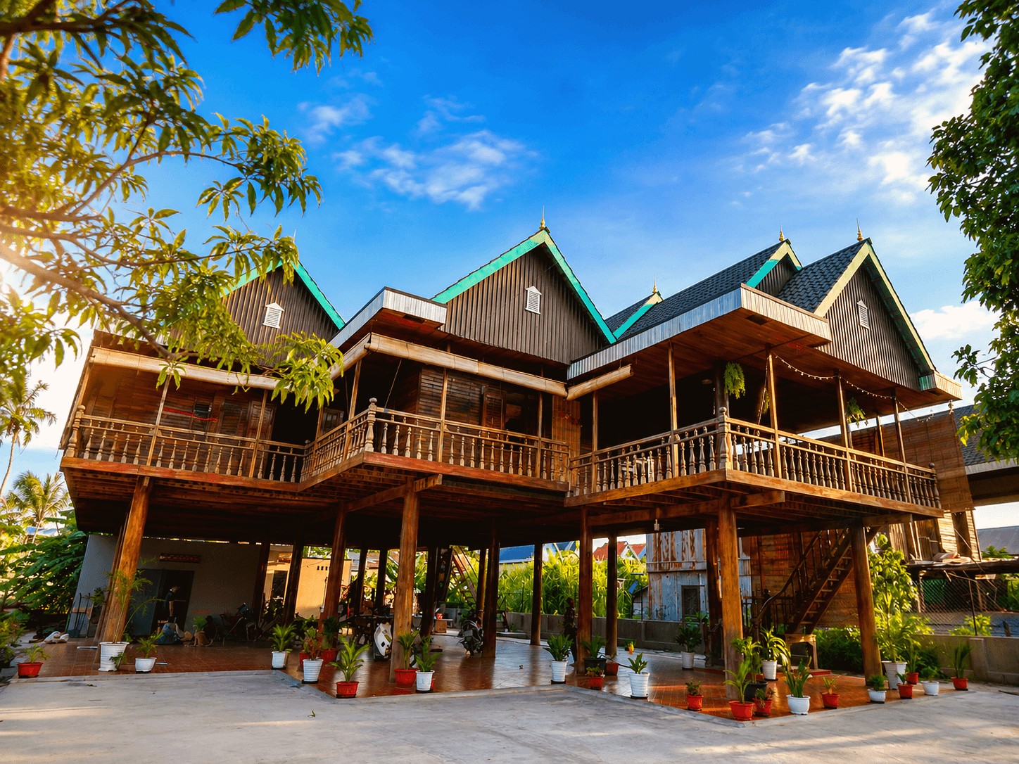 Nhà Sàn Dài truyền thống của người Jrai tại Ia Tul, Gia Lai