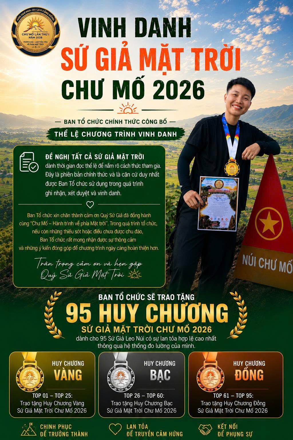 Vinh Danh Sứ Gia Mặt Trời Chư Mố 2026